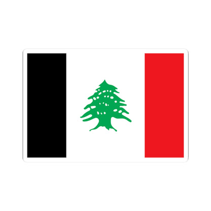 Union Party Lebanon flag (Lebanon) STICKER Vinyl Kiss-Cut Decal