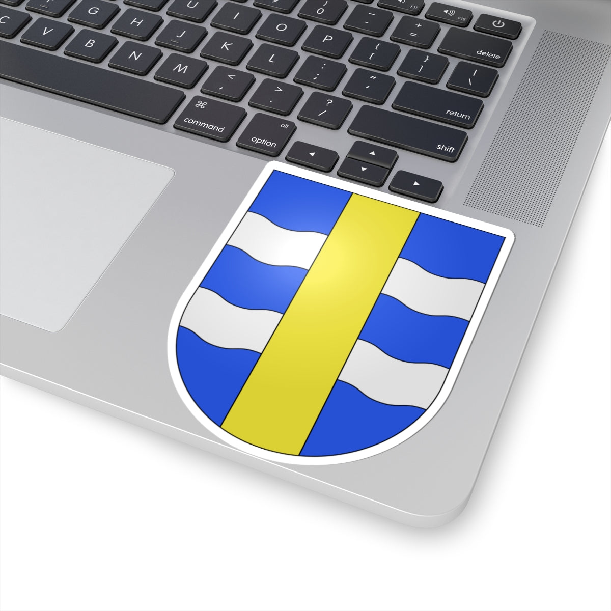 Puplinge-coat of arms (Switzerland) (Coat of Arms) STICKER Vinyl Kiss-Cut Decal