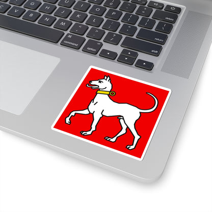 CHE Chenens Flag (Switzerland) STICKER Vinyl Kiss-Cut Decal