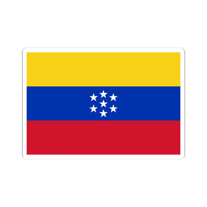 Flag of Venezuela 1863-1905 (Venezuela) STICKER Vinyl Kiss-Cut Decal