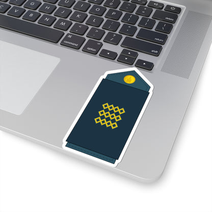 04.Mongolian Air Force SGT (Mongolia) (Military Rank) STICKER Vinyl Kiss-Cut Decal