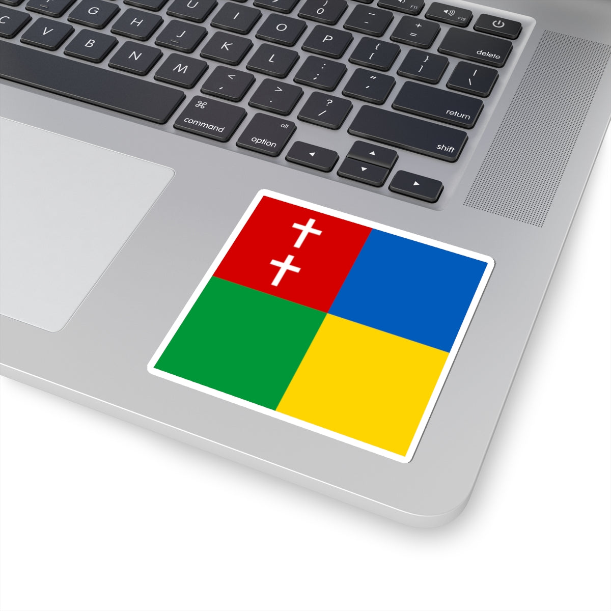 Flag of Karlivka Kirovohrad Oblast (Ukraine) STICKER Vinyl Kiss-Cut Decal