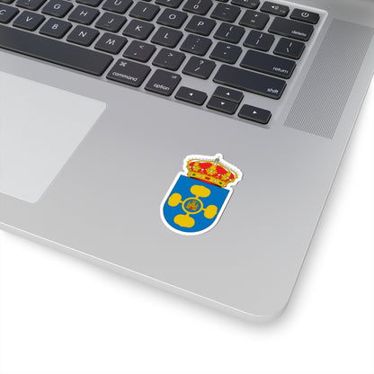 Escudo de Chodes (Spain) (Coat of Arms) STICKER Vinyl Kiss-Cut Decal