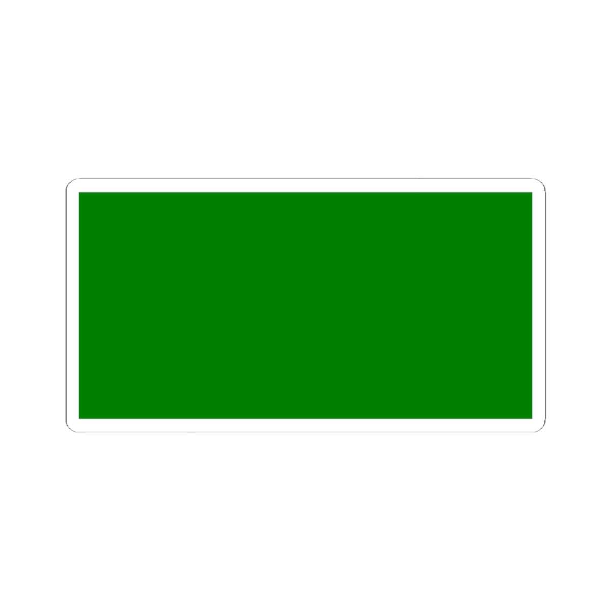 Flag of Abu Dhabi 1899 (United Arab Emirates) STICKER Vinyl Kiss-Cut Decal