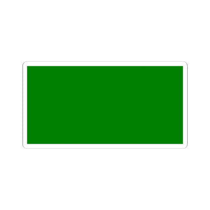 Flag of Abu Dhabi 1899 (United Arab Emirates) STICKER Vinyl Kiss-Cut Decal