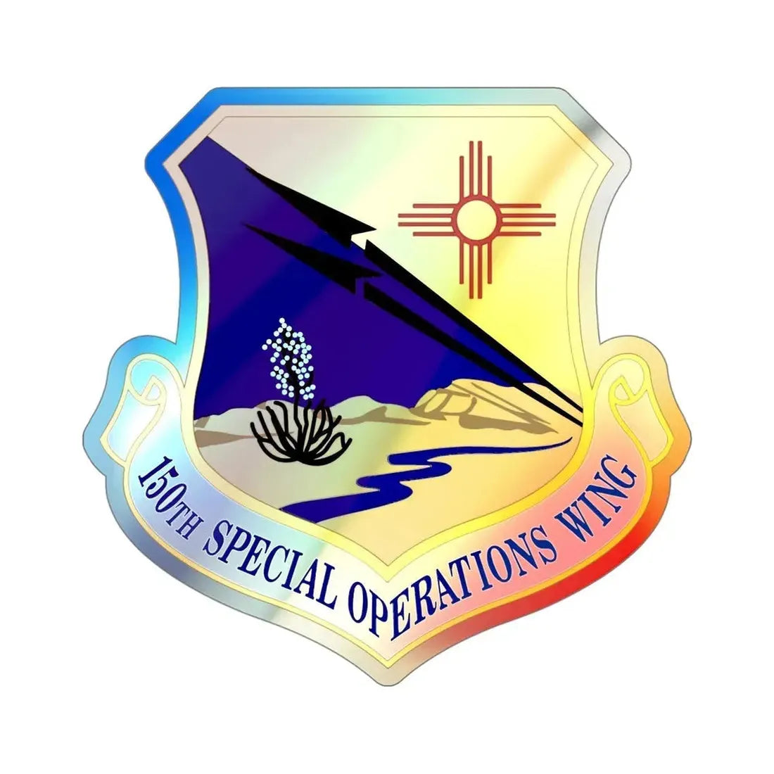 150th Special Operations Wing (U.S. Air Force) Holographic STICKER Die-Cut Vinyl Decal - The Sticker Space