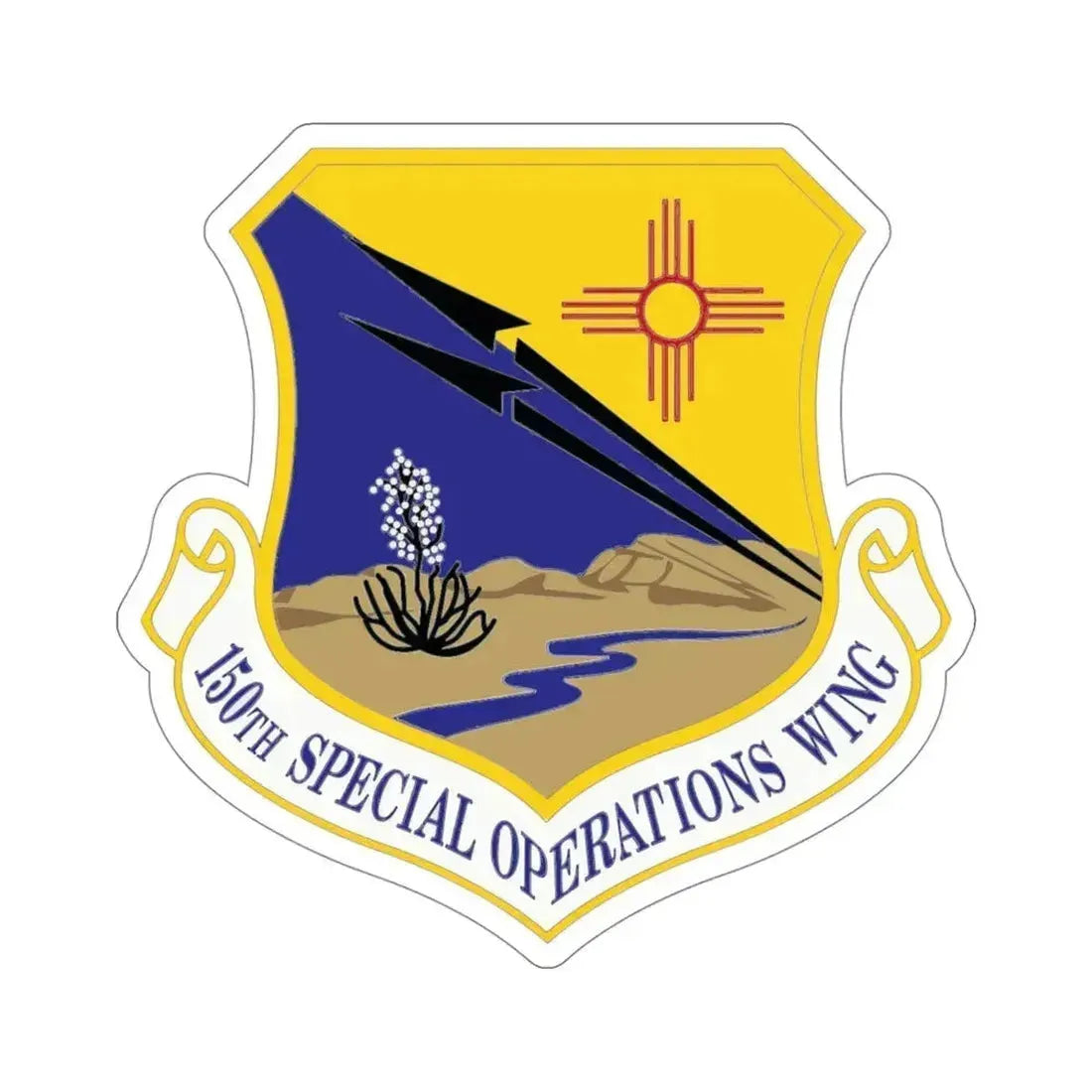 150th Special Operations Wing (U.S. Air Force) STICKER Vinyl Die-Cut Decal 4 Inch - The Sticker Space