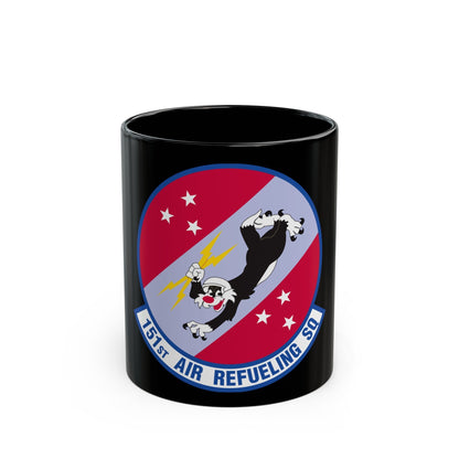 151 Air Refueling Squadron (U.S. Air Force) Black Coffee Mug-11oz-The Sticker Space