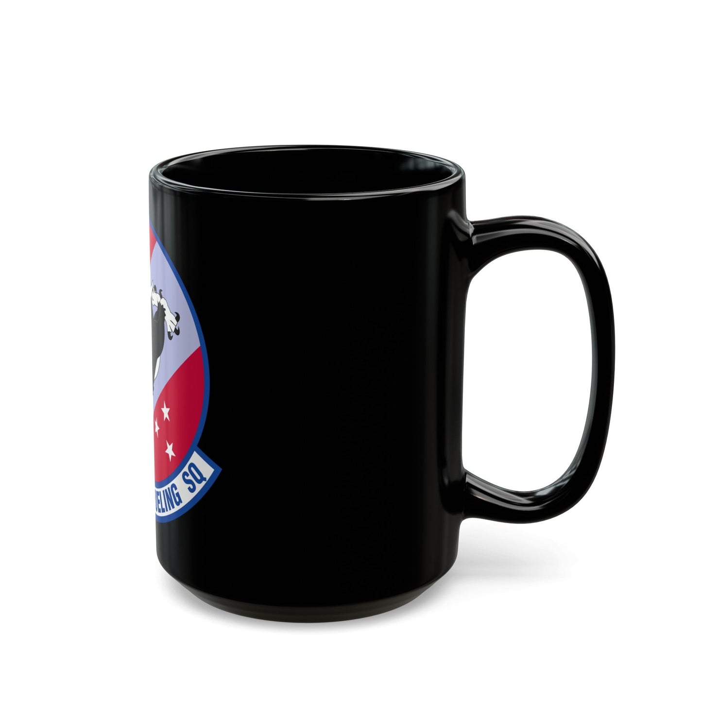 151 Air Refueling Squadron (U.S. Air Force) Black Coffee Mug-The Sticker Space