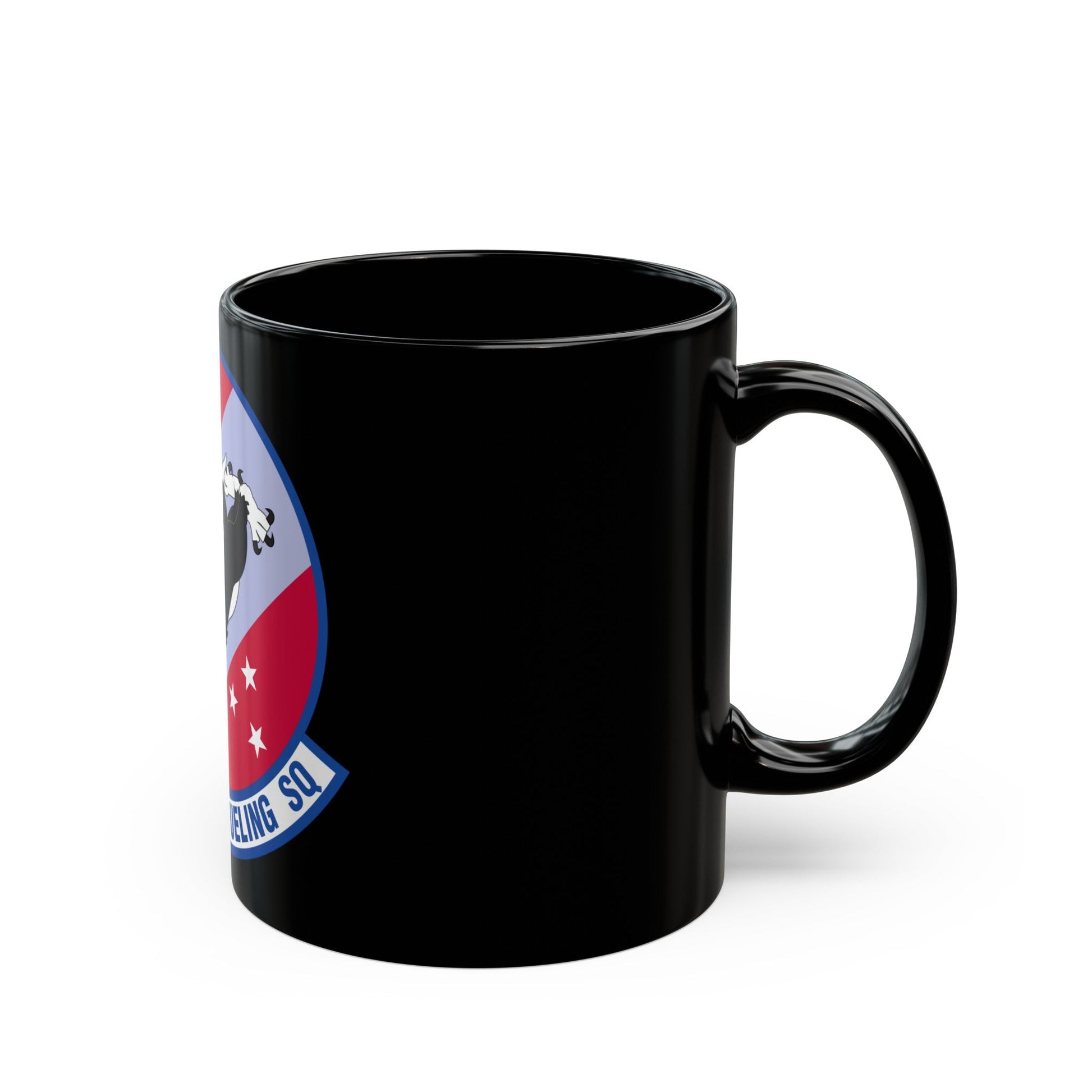 151 Air Refueling Squadron (U.S. Air Force) Black Coffee Mug-The Sticker Space