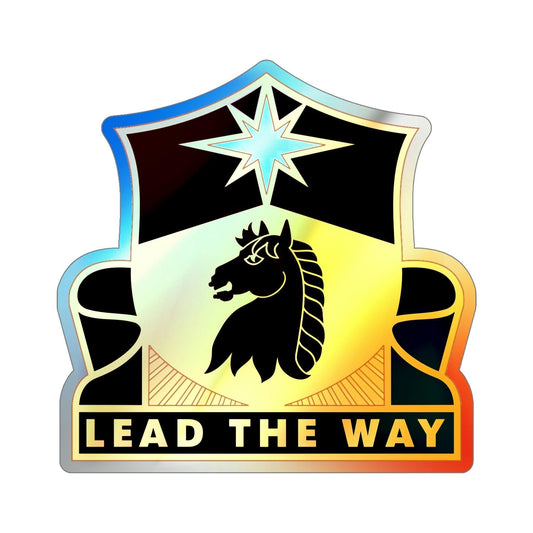 151 Cavalry Regiment (U.S. Army) Holographic STICKER Die-Cut Vinyl Decal-6 Inch-The Sticker Space