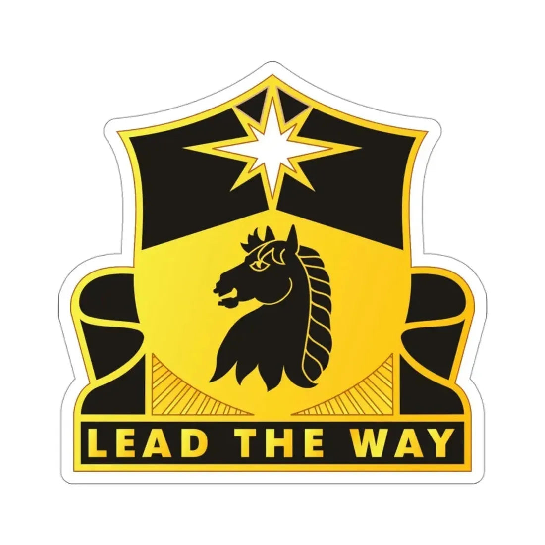 151 Cavalry Regiment (U.S. Army) STICKER Vinyl Die-Cut Decal - The Sticker Space