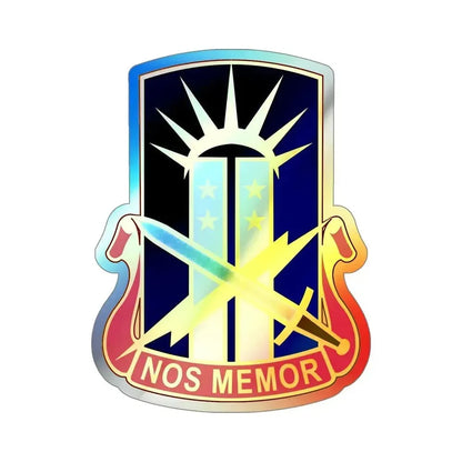 151 Information Operations Group (U.S. Army) Holographic STICKER Die-Cut Vinyl Decal 6 Inch Holographic - The Sticker Space