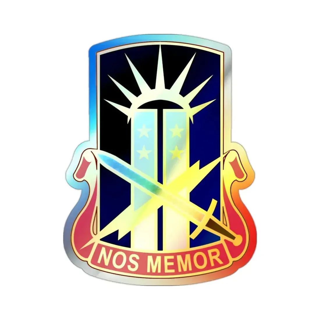 151 Information Operations Group (U.S. Army) Holographic STICKER Die-Cut Vinyl Decal - The Sticker Space