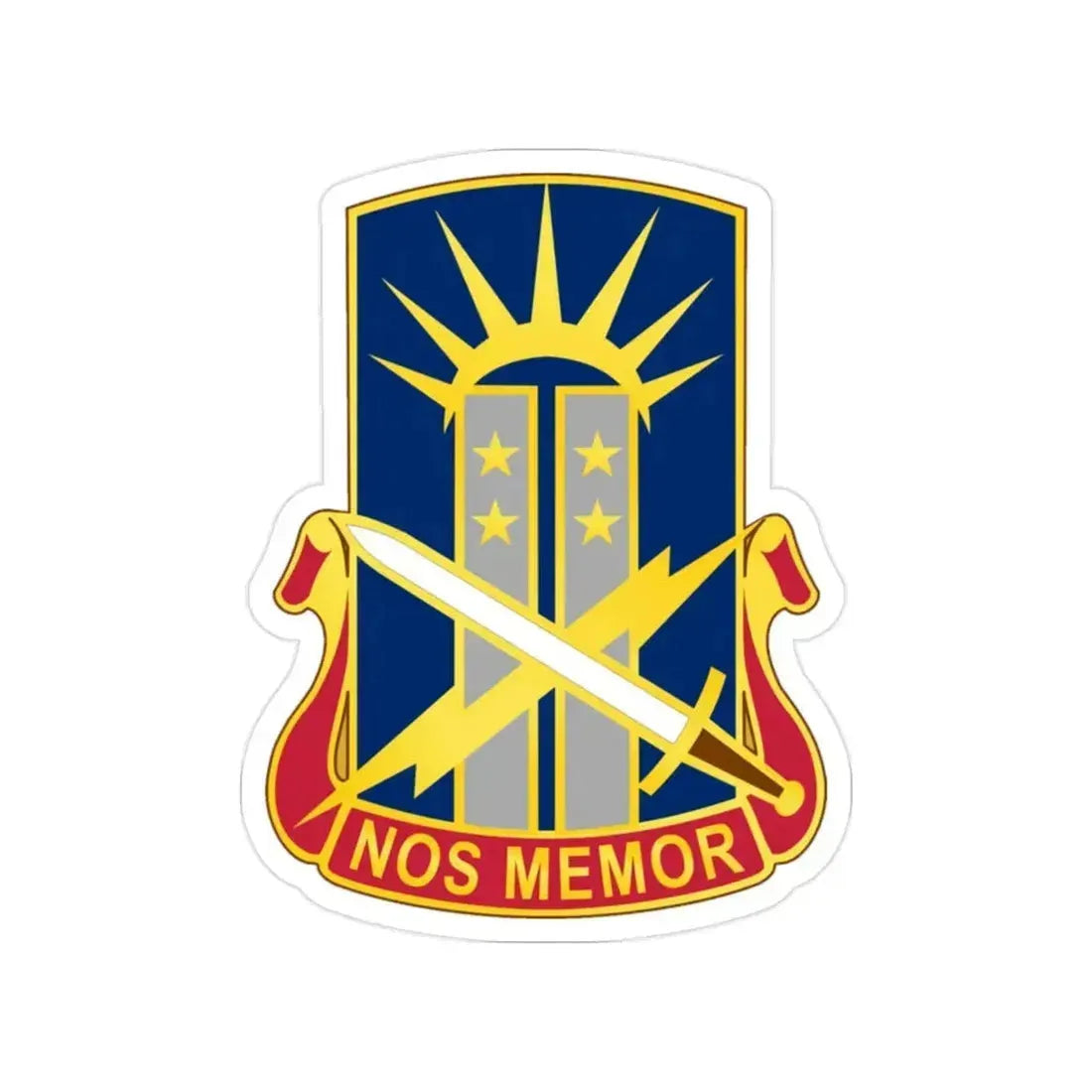 151 Information Operations Group (U.S. Army) Transparent STICKER Die-Cut Vinyl Decal 2 Inch - The Sticker Space