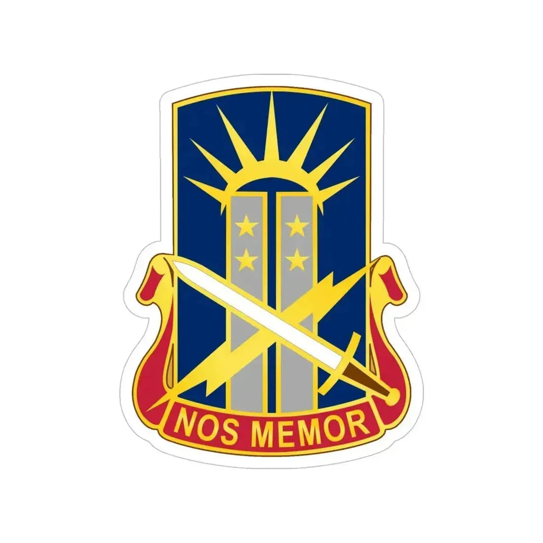 151 Information Operations Group (U.S. Army) Transparent STICKER Die-Cut Vinyl Decal 6 Inch - The Sticker Space