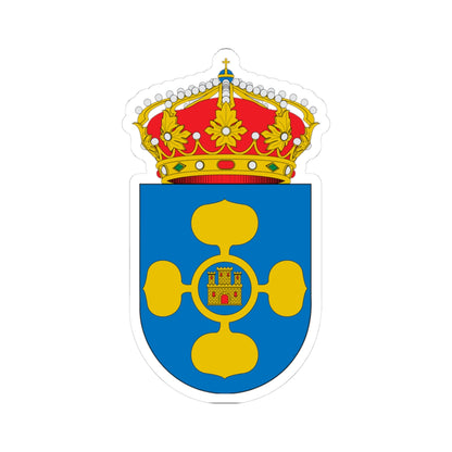 Escudo de Chodes (Spain) (Coat of Arms) STICKER Vinyl Kiss-Cut Decal