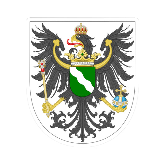 Arms of Rheinland (Denmark) (Coat of Arms) STICKER Vinyl Kiss-Cut Decal