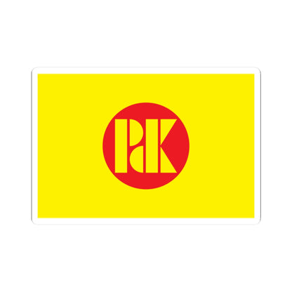 Flag of the KDP (Iraq) STICKER Vinyl Kiss-Cut Decal