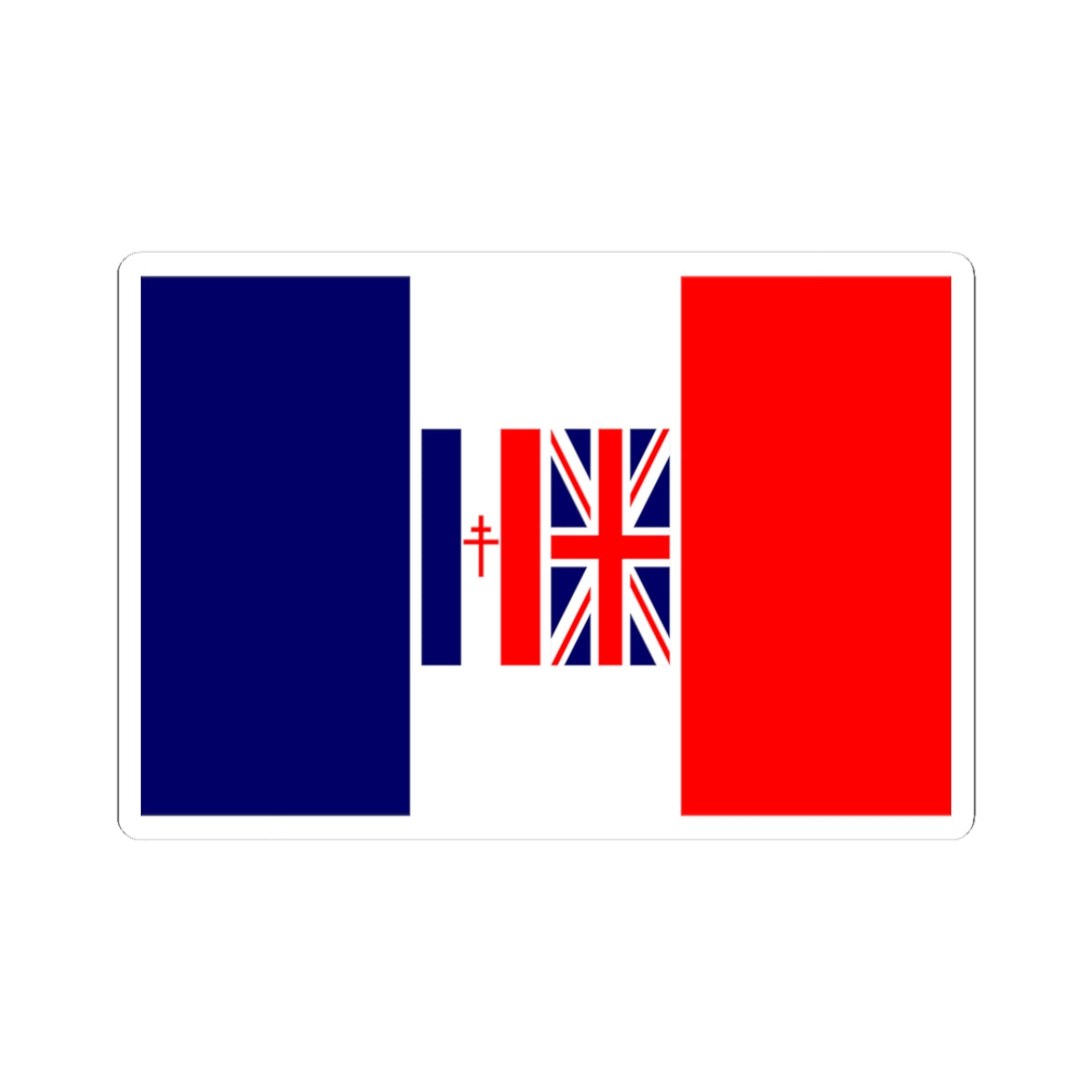 Flag Vanuatu 1963 (Vanuatu) STICKER Vinyl Kiss-Cut Decal