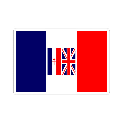 Flag Vanuatu 1963 (Vanuatu) STICKER Vinyl Kiss-Cut Decal