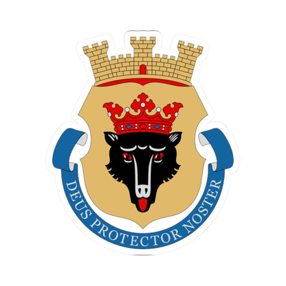 Porin vaakuna (Finland) (Coat of Arms) STICKER Vinyl Kiss-Cut Decal