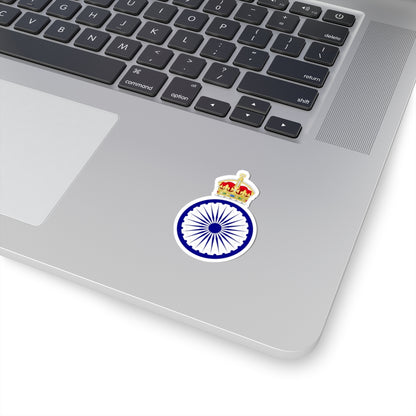 Badge of the Monarchy of India 1947-50 (India) (Coat of Arms) STICKER Vinyl Kiss-Cut Decal