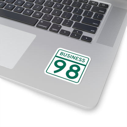 MD Route 98 Business (Maryland) (Road Sign) STICKER Vinyl Kiss-Cut Decal