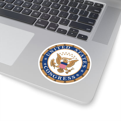 Seal of the United States Congress - STICKER Vinyl Kiss-Cut Decal