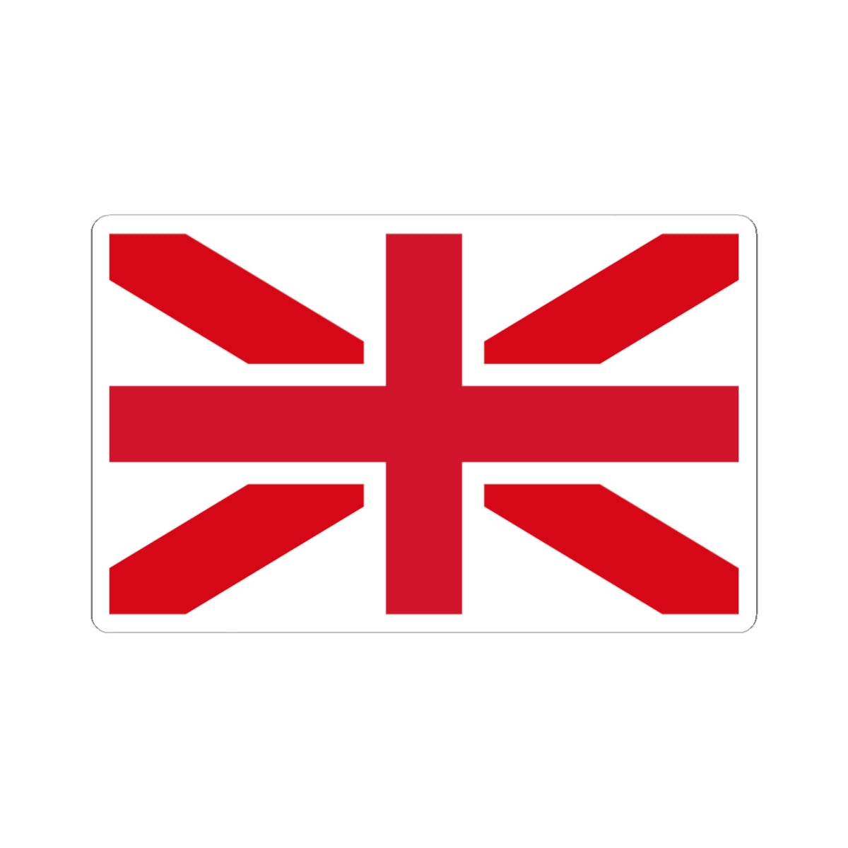 Flag of United Kingdom of England and Northern Ireland (United Kingdom) STICKER Vinyl Kiss-Cut Decal
