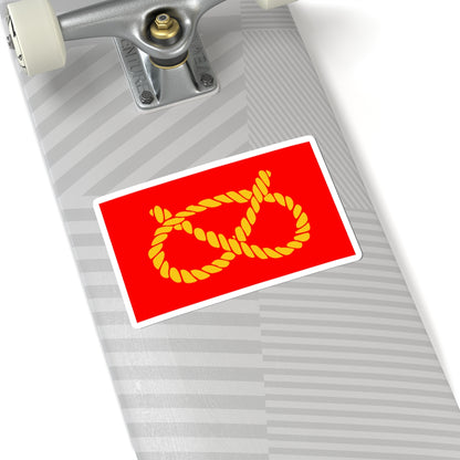 Proposed flag of Staffordshire (England) STICKER Vinyl Kiss-Cut Decal