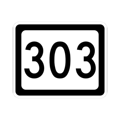 WV-303 (Virginia) (Road Sign) STICKER Vinyl Kiss-Cut Decal