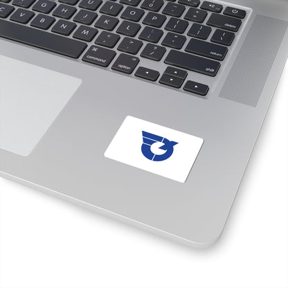 Flag of Shime Fukuoka (Japan) STICKER Vinyl Kiss-Cut Decal