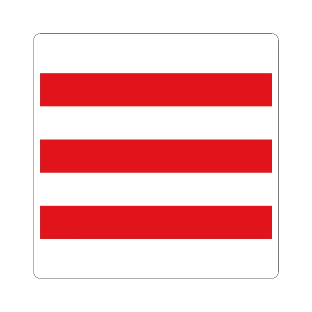 CHE Enge Flag (Switzerland) STICKER Vinyl Kiss-Cut Decal