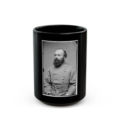 Portrait Of Gen. Edmund Kirby Smith, Officer Of The Confederate Army (U.S. Civil War) Black Coffee Mug