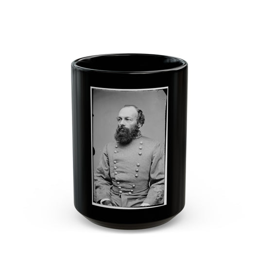 Portrait Of Gen. Edmund Kirby Smith, Officer Of The Confederate Army (U.S. Civil War) Black Coffee Mug