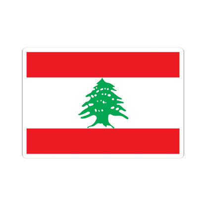 Flag of Lebanon WFB (Lebanon) STICKER Vinyl Kiss-Cut Decal