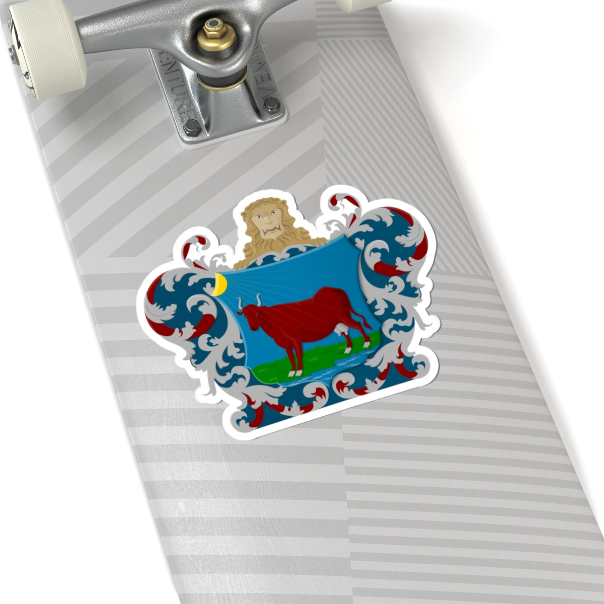 Beemster wapen 1612 (Netherlands) (Coat of Arms) STICKER Vinyl Kiss-Cut Decal