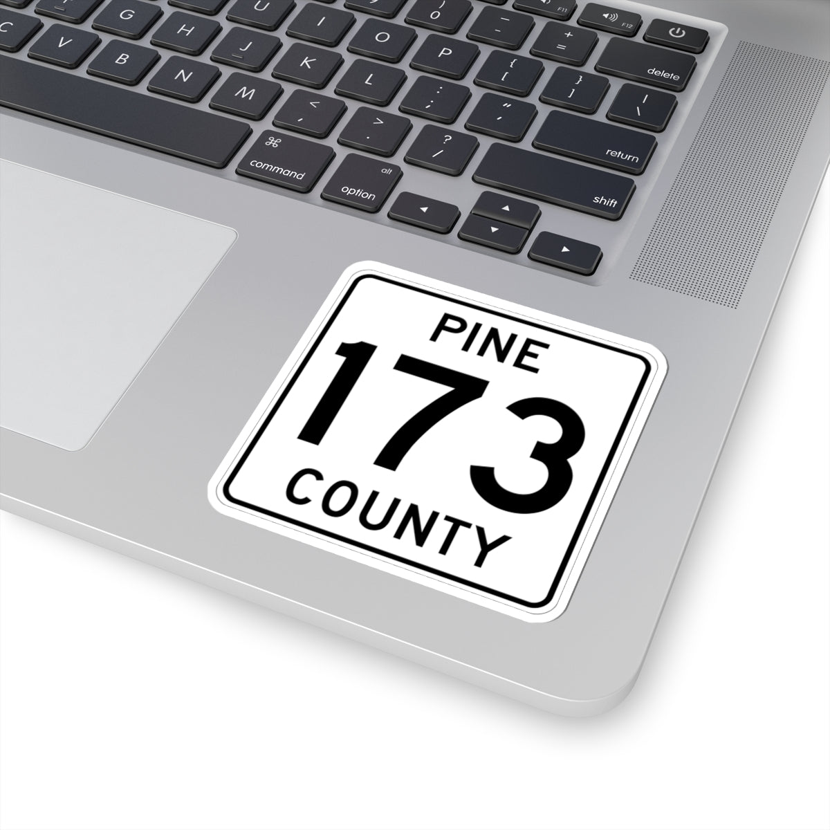 Pine County Route 173 MN (Minnesota) (Road Sign) STICKER Vinyl Kiss-Cut Decal