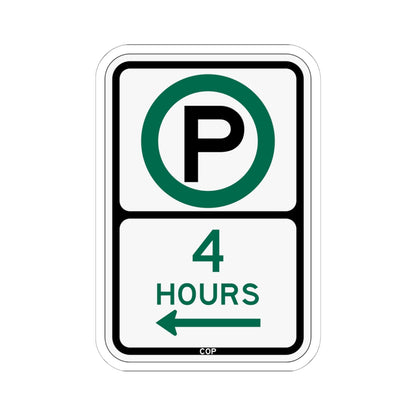 PBOT Road sign P3805L (Oregon) (Road Sign) STICKER Vinyl Kiss-Cut Decal