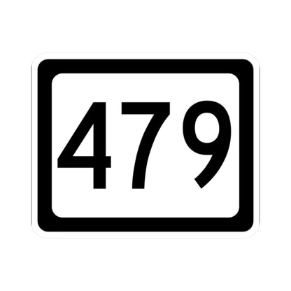 WV-479 (Virginia) (Road Sign) STICKER Vinyl Kiss-Cut Decal