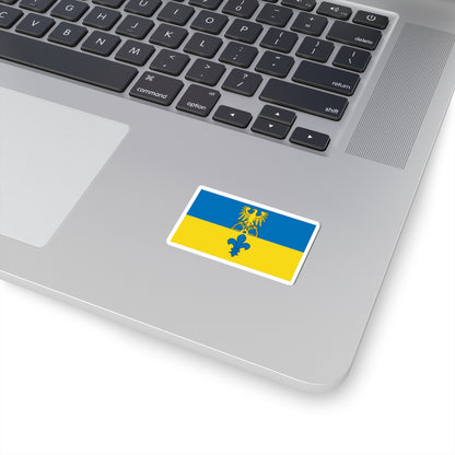 Flag of the Diocese of Swansea and Brecon (United Kingdom) STICKER Vinyl Kiss-Cut Decal
