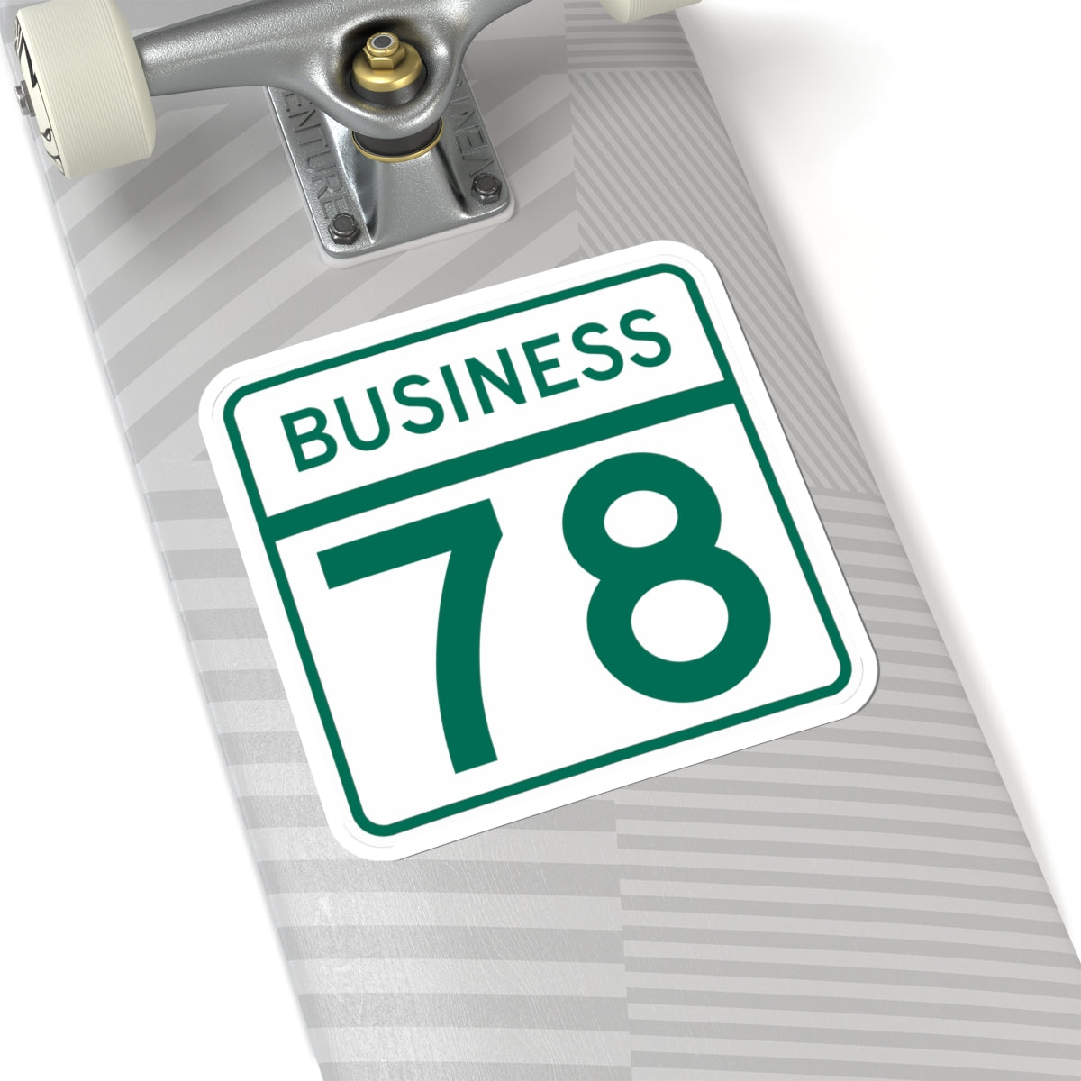 MD Route 78 Business (Maryland) (Road Sign) STICKER Vinyl Kiss-Cut Decal