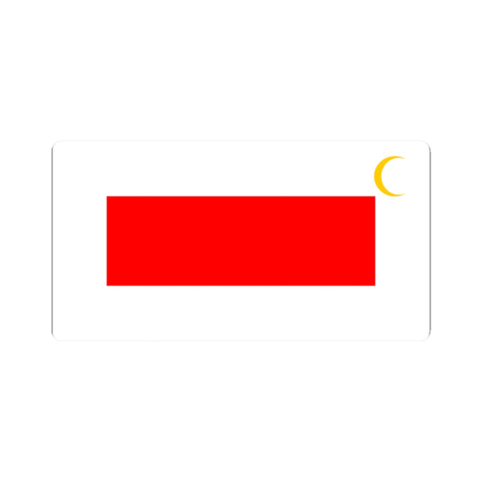 Flag of Qatar 1916 (Qatar) STICKER Vinyl Kiss-Cut Decal