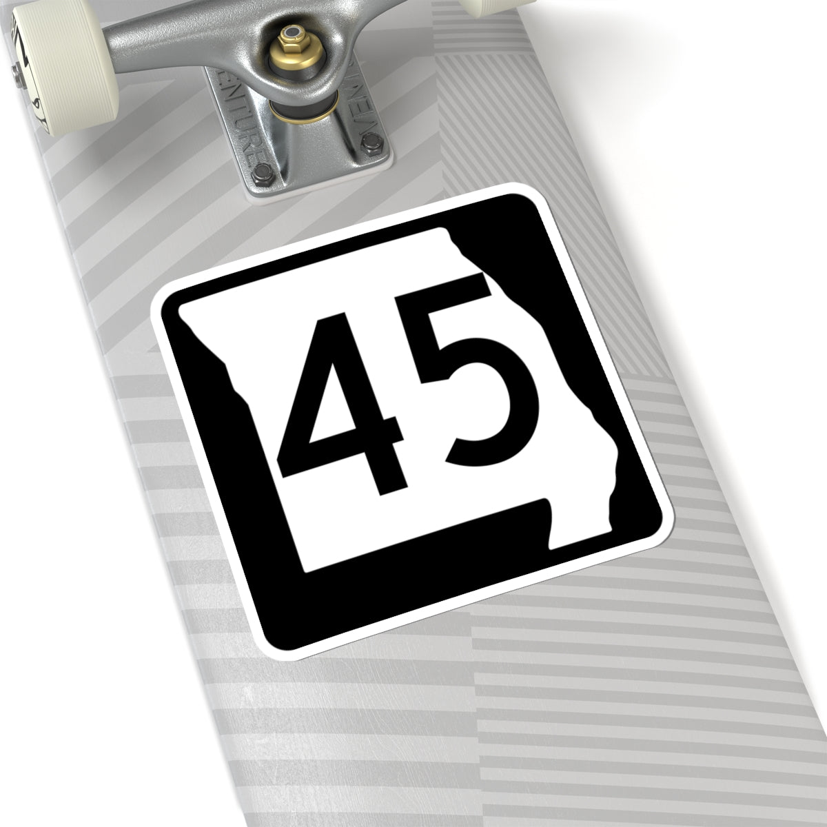 MO-45 (Missouri) (Road Sign) STICKER Vinyl Kiss-Cut Decal