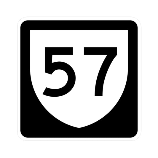 PR urban primary 57 (Puerto Rico) (Road Sign) STICKER Vinyl Kiss-Cut Decal