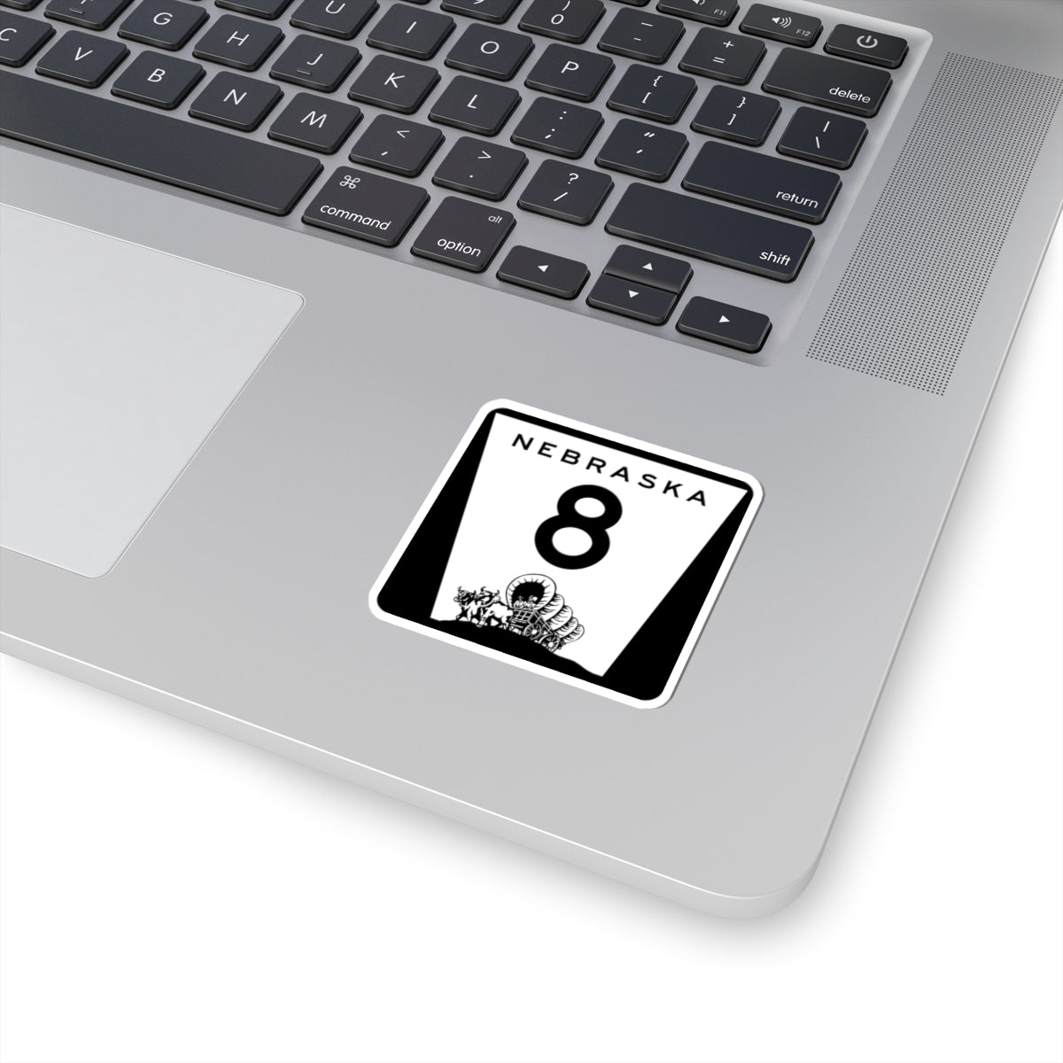 N-8 (Nebraska) (Road Sign) STICKER Vinyl Kiss-Cut Decal