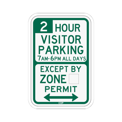 PBOT Road sign P4441D (Oregon) (Road Sign) STICKER Vinyl Kiss-Cut Decal