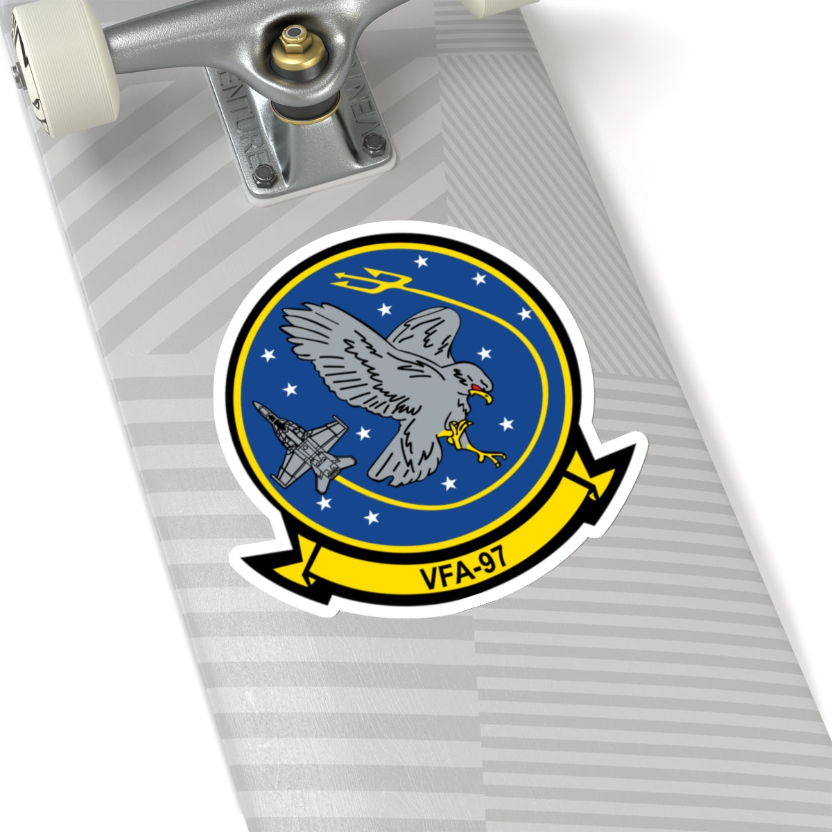 VFA 97 Warhawks (U.S. Navy) STICKER Vinyl Kiss-Cut Decal