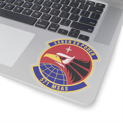 571st Mobility Support Advisory Squadron (U.S. Air Force) STICKER Vinyl Kiss-Cut Decal